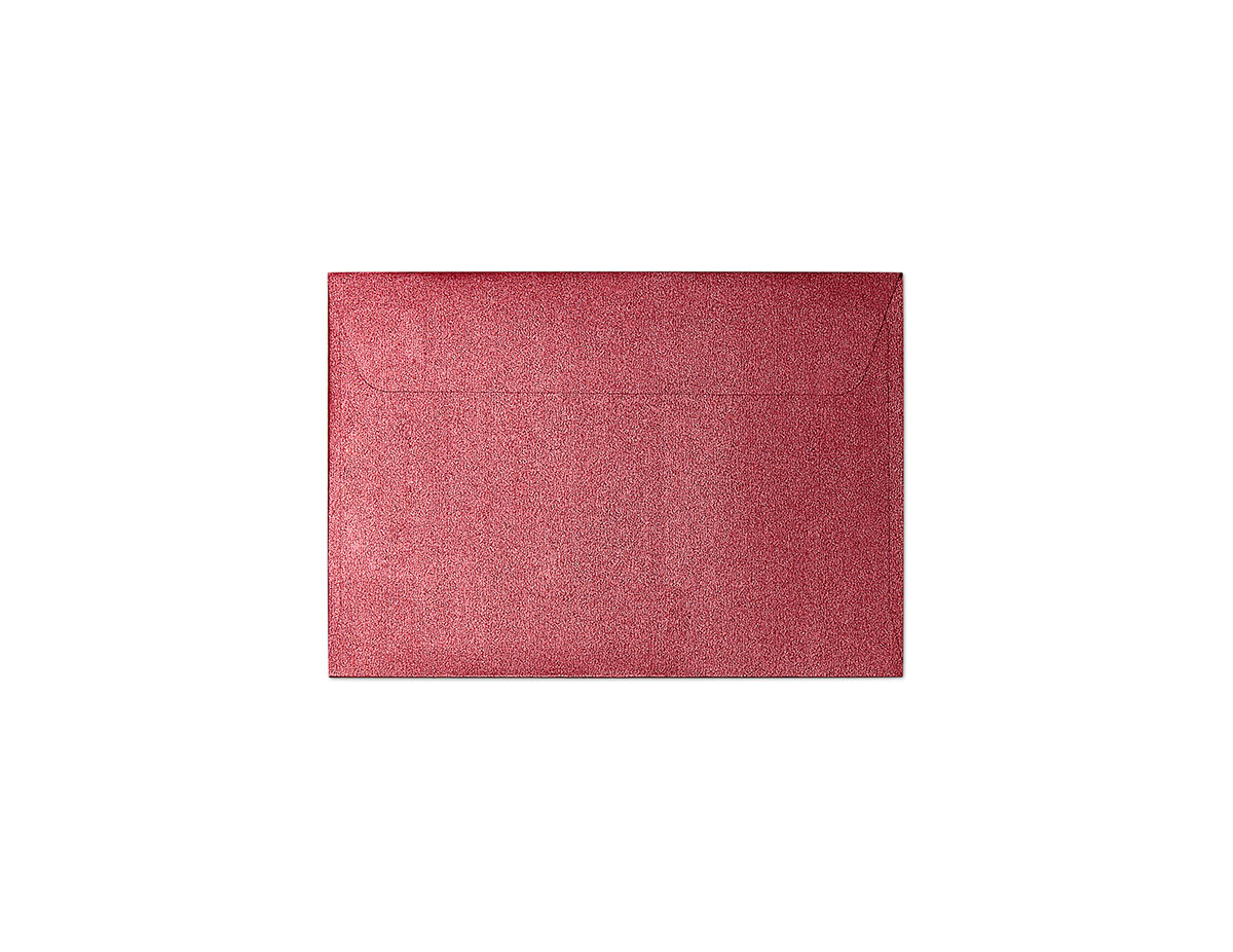 Koperta B7/10 Pearl czerwony K 150g Argo [280588]